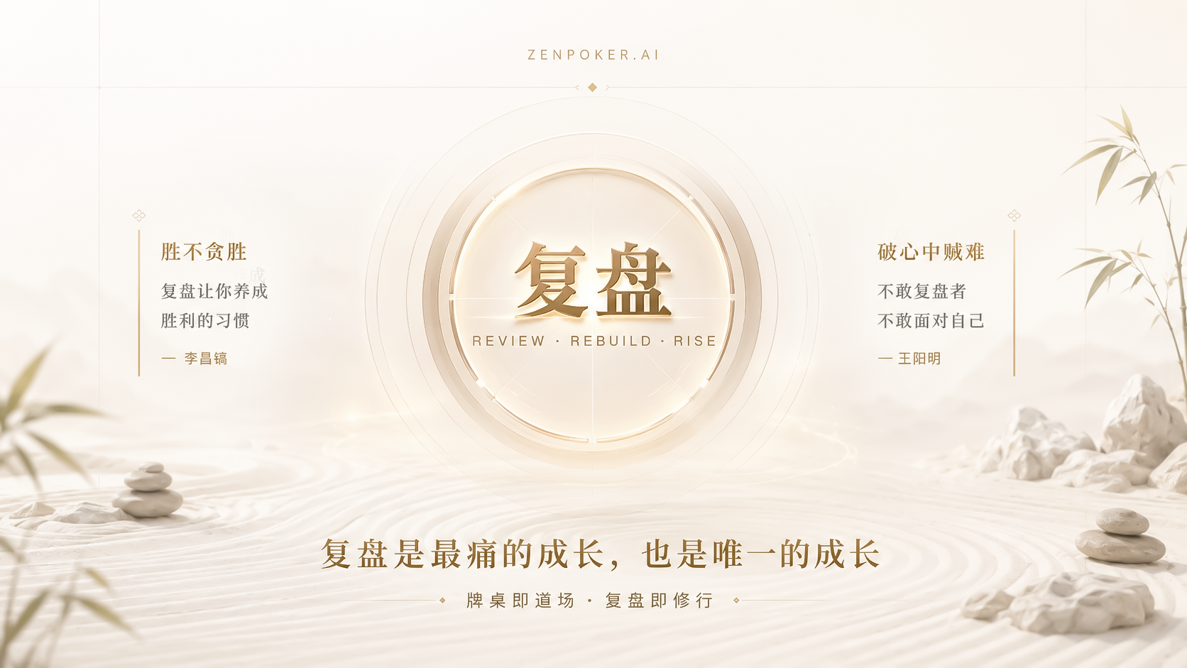 复盘是最痛的成长,也是唯一的成长